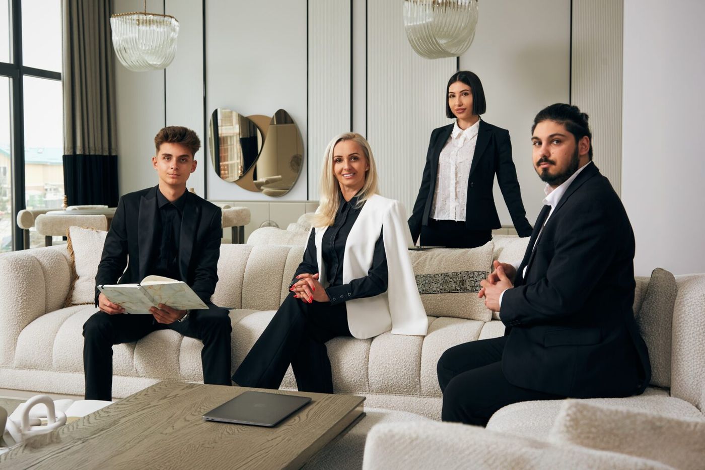 The Euroasia team in their office